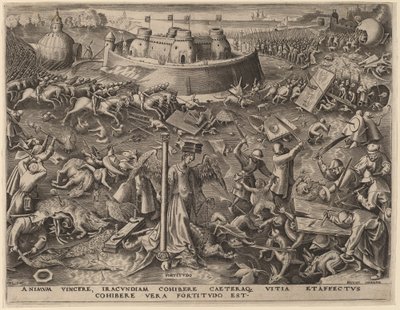 Mod av Philip Galle after Pieter Bruegel the Elder