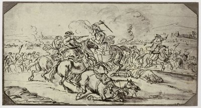 Burgundiska, en strid av Philip Henry Delamotte
