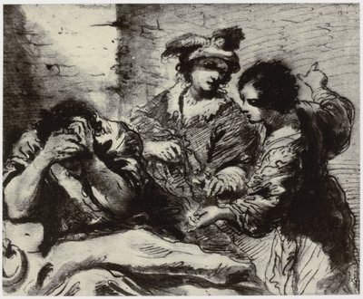 Guercino, Fången av Philip Henry Delamotte