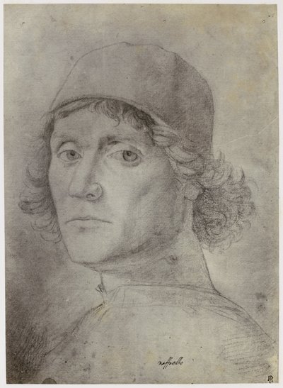 Rafael, hans eget porträtt av Philip Henry Delamotte