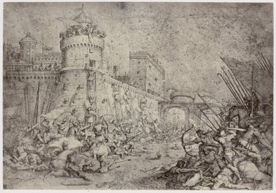 Tempesta [?], Stormningen av Jerusalem av Philip Henry Delamotte