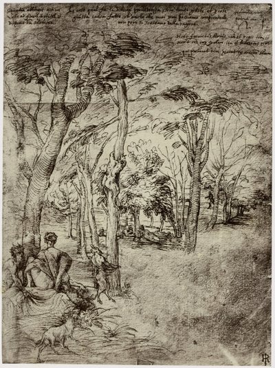 Titiaan, Design för en bild av Philip Henry Delamotte