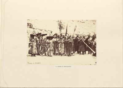 Munkar i procession av Philip Henry Egerton