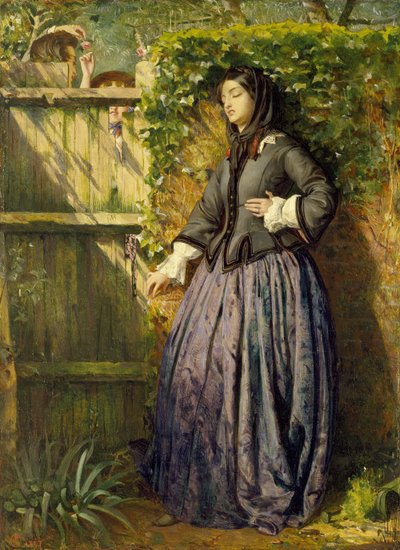 Brutna löften, 1857 av Philip Hermogenes Calderon