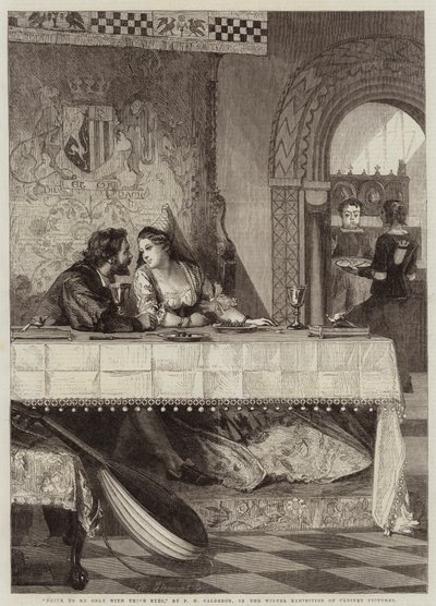 Drick till mig bara med dina ögon av Philip Hermogenes Calderon