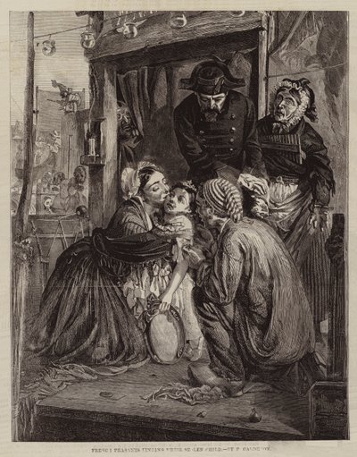 Franska bönder hittar sitt stulna barn av Philip Hermogenes Calderon