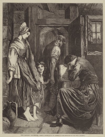 The Jailers Daughter  av Philip Hermogenes Calderon