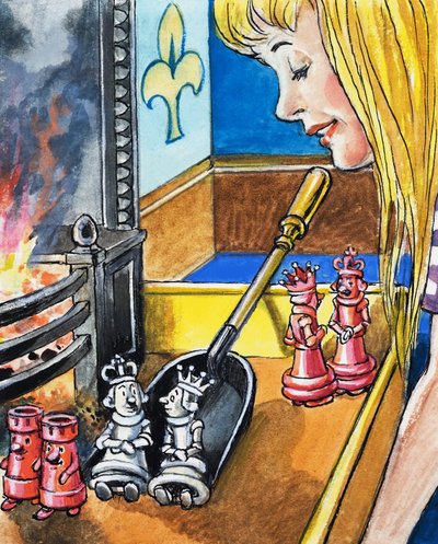 Alice genom spegelglaset av Philip Mendoza