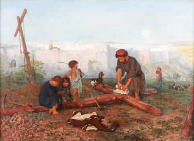 Där de korsfäste honom, 1862 av Philip Richard Morris