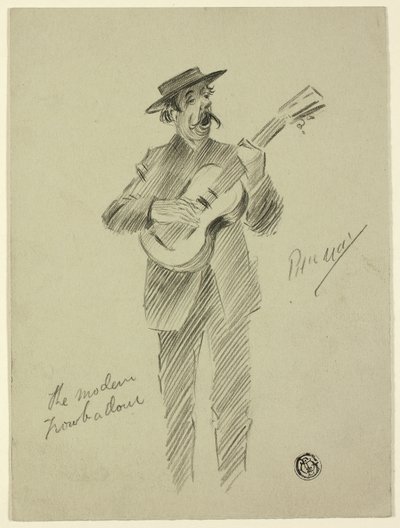 Berusad man av Philip William May