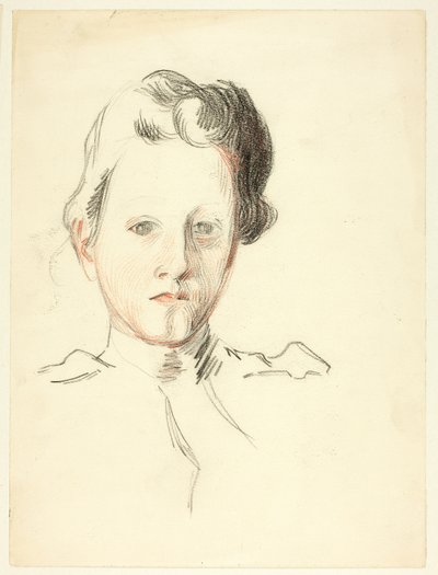 Porträtt av en ung dam av Philip William May