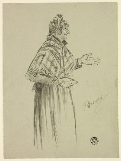 Sjal London Character av Philip William May