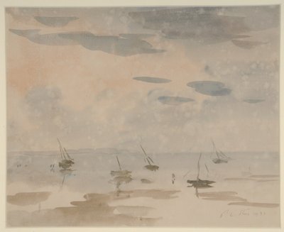 (akvarell på papper) av Philip Wilson Steer