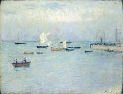 Poole hamn av Philip Wilson Steer