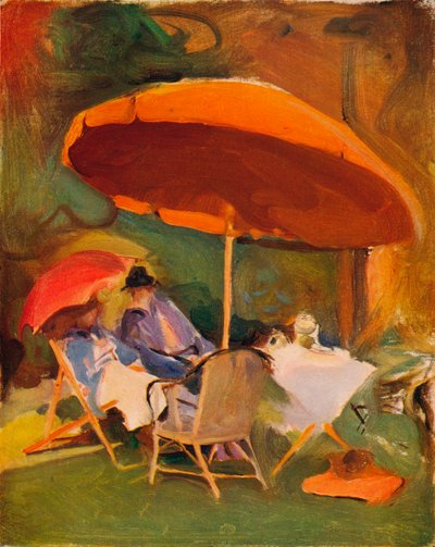 Oljeskiss, c1927 av Philip de László