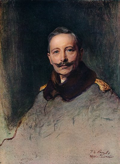 Porträtt av H.I.M. Den tyske kejsaren, 1908 av Philip de László