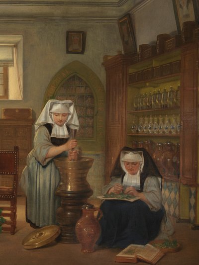 Detalj av apoteket på Saint-John