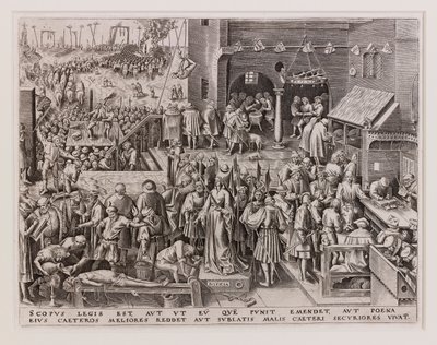 Rättvisa, c. 1560. av Philipp Galle
