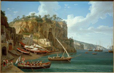 J.Ph. Hackert, Marina Piccola i Sorrent / Gem., 1794 av Philipp Hackert