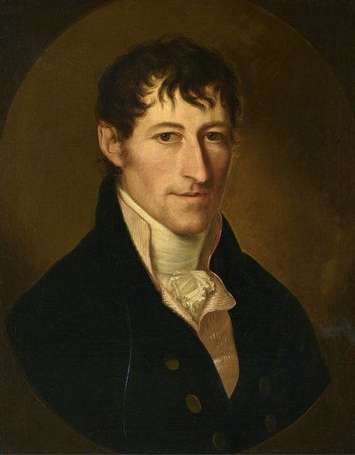 Porträtt av dr J. Abegg av Philipp Otto Runge