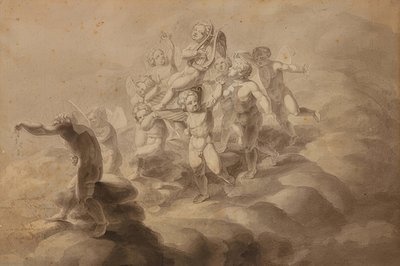 Kärlekens triumf. 1800 av Philipp Otto Runge