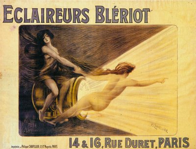 Annons för Bleriot-strålkastare, c1905 av Philippe Chapellier