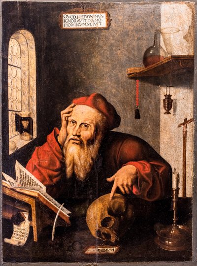 Sankt Hieronymus i sin cell av Philippe Gautard