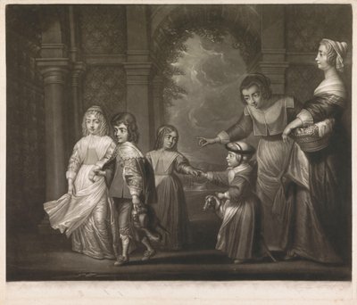 Rubens familj av Philippe Joseph Tassaert