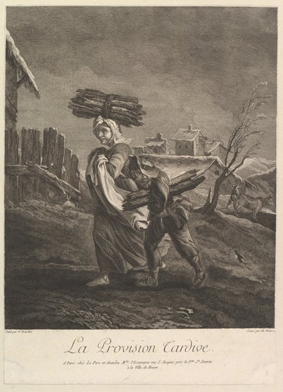 Den sena provisionen, 1771. av Philippe Triere