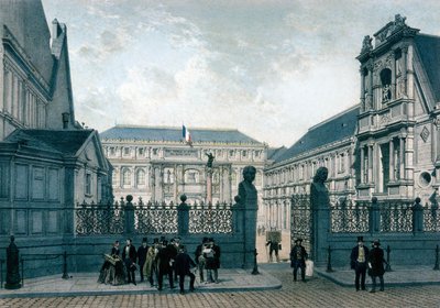 Palace of Fine Arts, Paris av Philippe and Ciceri Eugene (1813-1890) Benoist