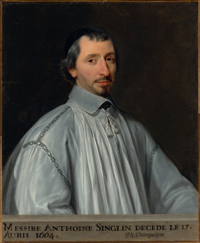 Antoine Singlin av Philippe de Champaigne