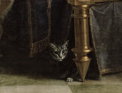 Kristus i fariséen Simons hus, ca 1656 (detalj av 173719) av Philippe de Champaigne