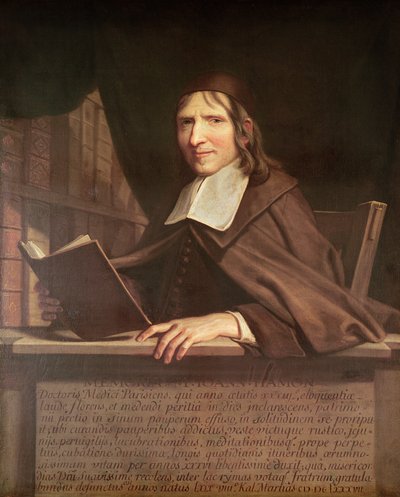 Jean Hamon, doktor i Port-Royal (1618-1687) av Philippe de Champaigne