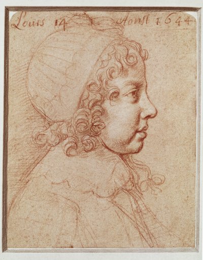Porträtt av Ludvig XIV som barn ... av Philippe de Champaigne