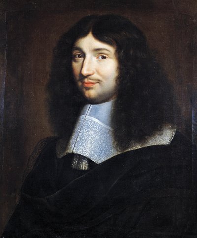 Porträtt av människan, förmodligen Jean Baptiste Colbert (1619-1683), målat av Philippe de Champaigne (1602-1674) av Philippe de Champaigne