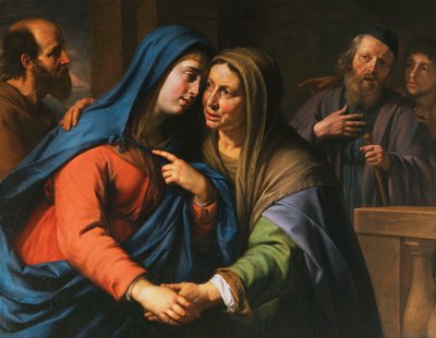 Visitationen, c.1643 av Philippe de Champaigne
