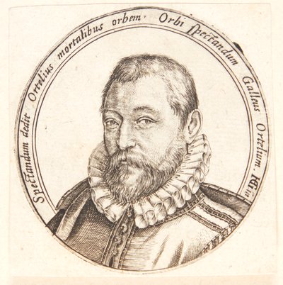 Abraham Ortelius av Philips Galle