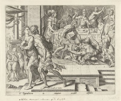 Absaloms hämnd Historia om Tamar och Amnon (serietitel) av Philips Galle