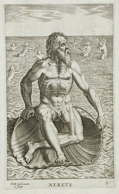 Nereus av Philips Galle