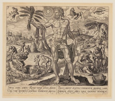 Summer, från De fyra årstiderna av Philips Galle