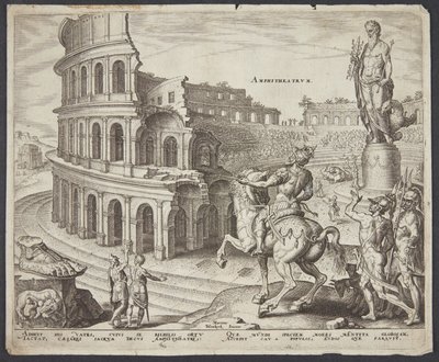 Colosseum i Rom av Philips Galle