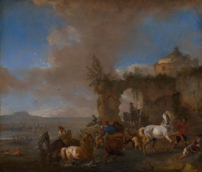 Hästvad av Philips Wouwerman
