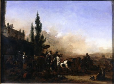 Återkomsten från Hawking av Philips Wouwerman