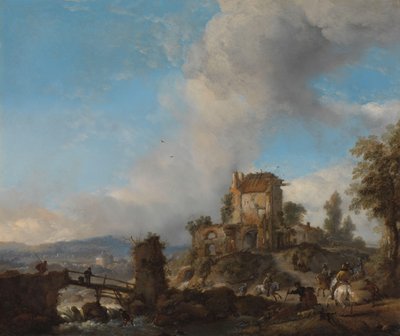 Stagjakten av Philips Wouwerman