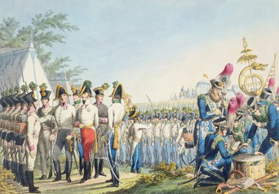 Det nya kejserliga kungliga österrikiska lätta infanteriet efter Napoleonkrigen, c.1820 av Phillip von Stubenrauch