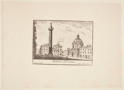 Danska: Trajan-kolumnen. 1. Kyrkan S. Maria de Fornari av Philothée Francois Duflos