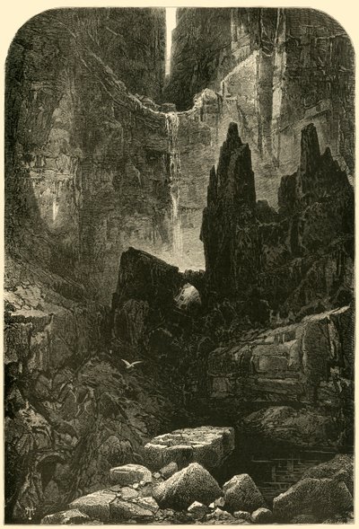 "Walls of the Grand Cañon", 1874. av Phineas F. Annin