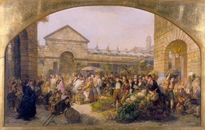 "Covent Garden Market", 1864 av Phoebus Levin