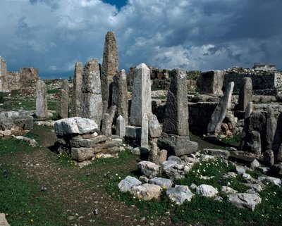 Obeliskernas tempel av Phoenician Phoenician