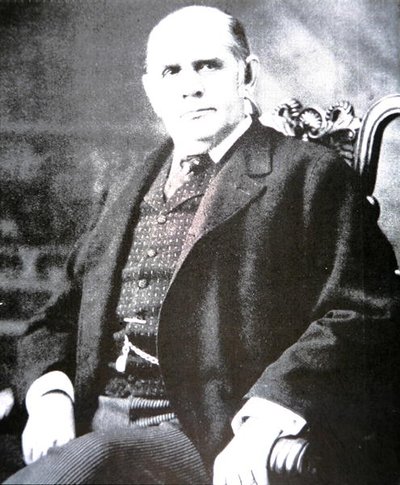 Mark Hanna (1837-1904) (s/v foto) av Photographer American